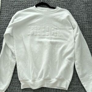 bride sweatshirt